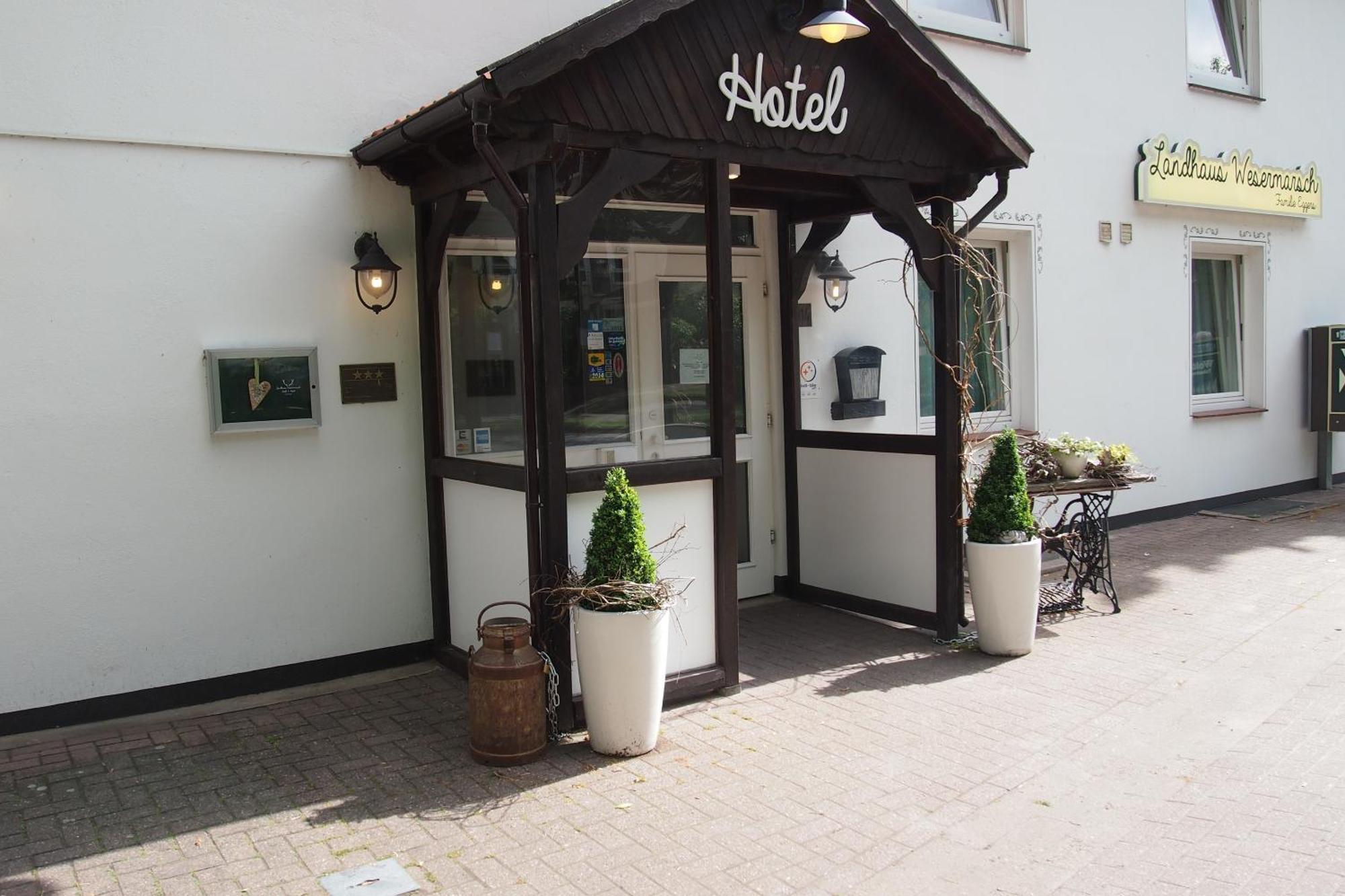 Landhaus Wesermarsch Achim Bagian luar foto